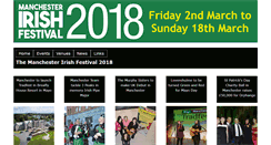 Desktop Screenshot of manchesteririshfestival.co.uk