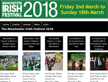 Tablet Screenshot of manchesteririshfestival.co.uk